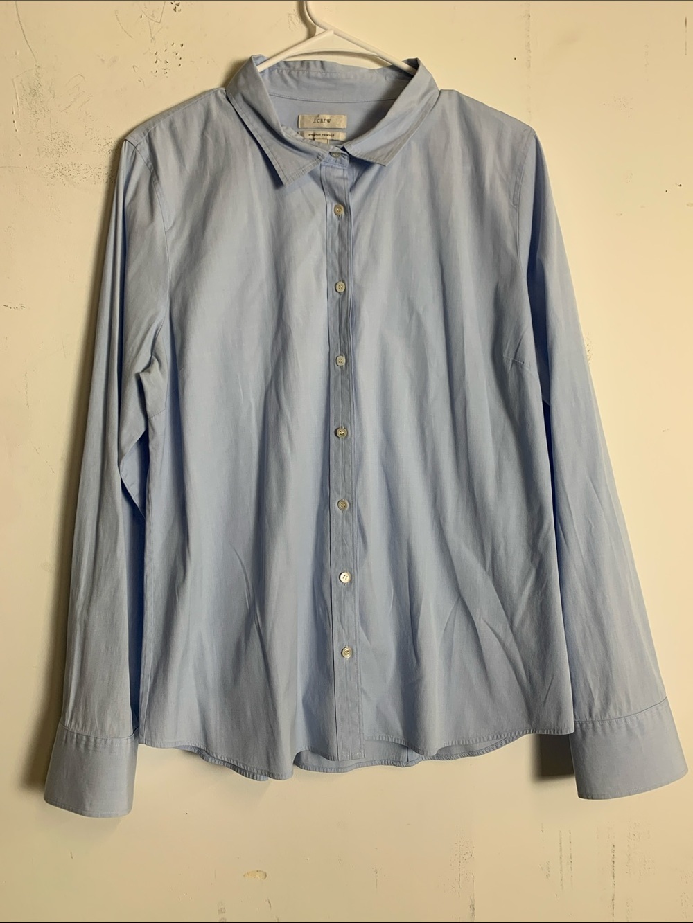 J. Crew Pale Blue Long-Sleeve Button-Up Dress Shirt